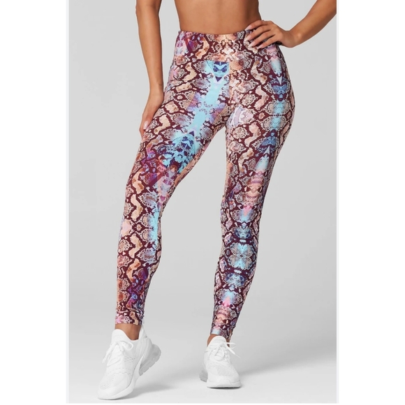 Snakeskin Print Two-Piece Set by Lici fit brand size small - Picture 2 of 8